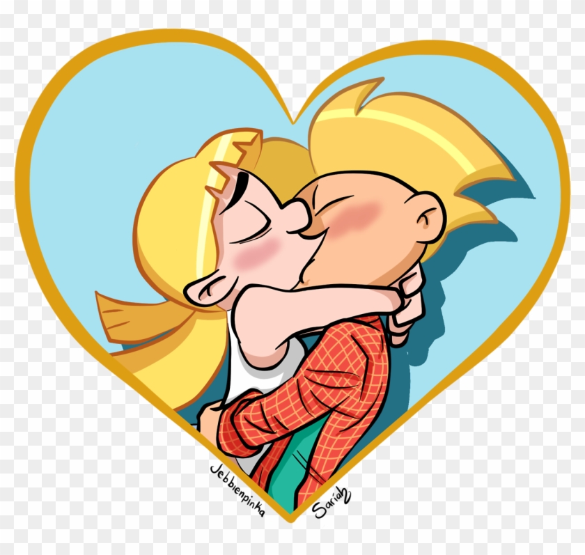 Whaaaaaaat Surprise Really A Surprise Cause Not Even - Arnold And Helga Love Clipart #1575849