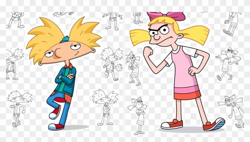 Hey Arnold New Character Design Clipart