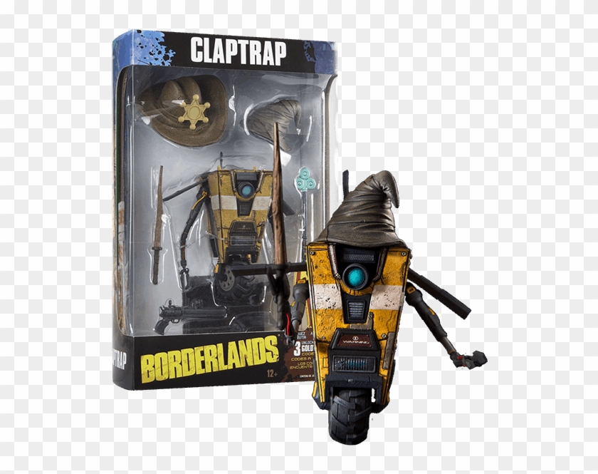 Claptrap Deluxe - Borderlands Mcfarlane Toys Claptrap Clipart