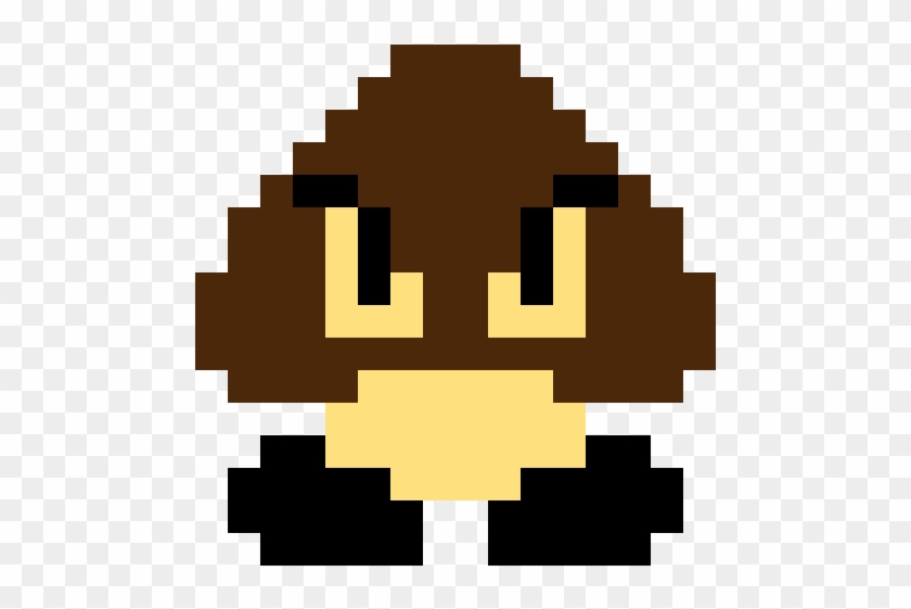 Goomba - Goomba Pixel Art Minecraft Clipart #1576479