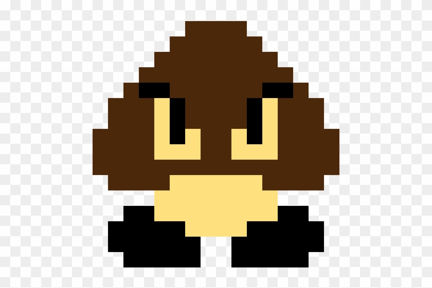 Goomba - Goomba Pixel Art Minecraft Clipart