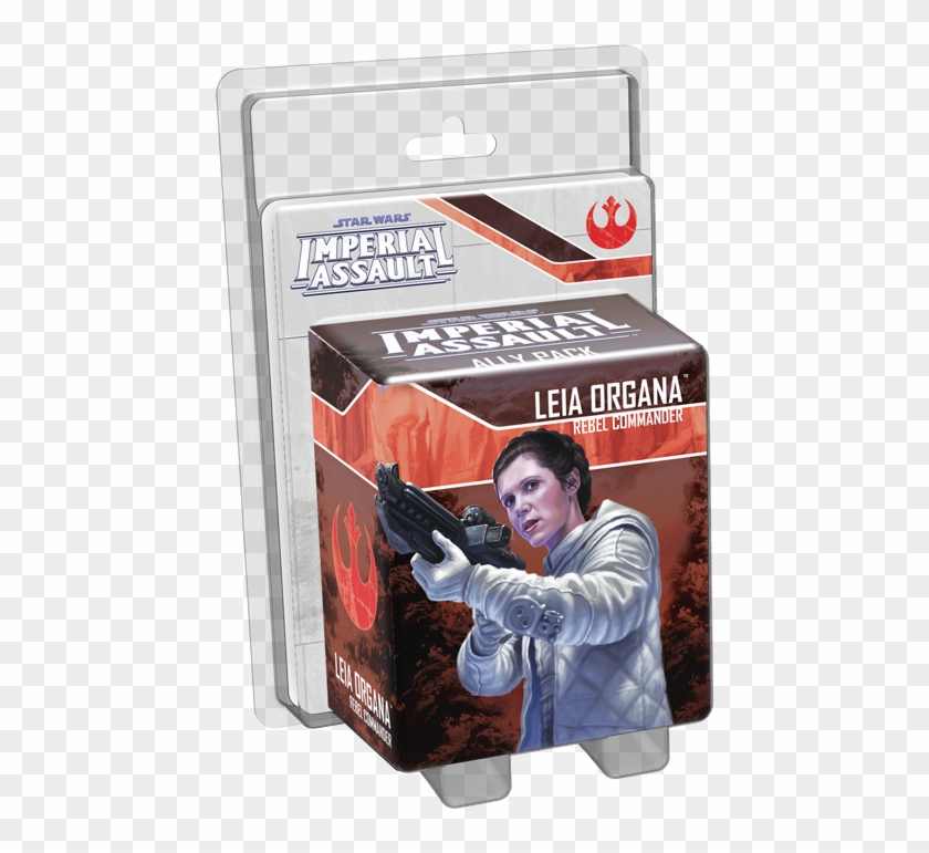 Swi22 Box Left - Star Wars Imperial Assault Leia Organa Ally Pack Clipart