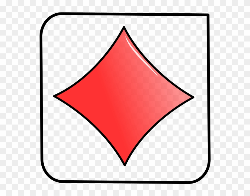 Diamond Clipart Card - Playing Card - Png Download