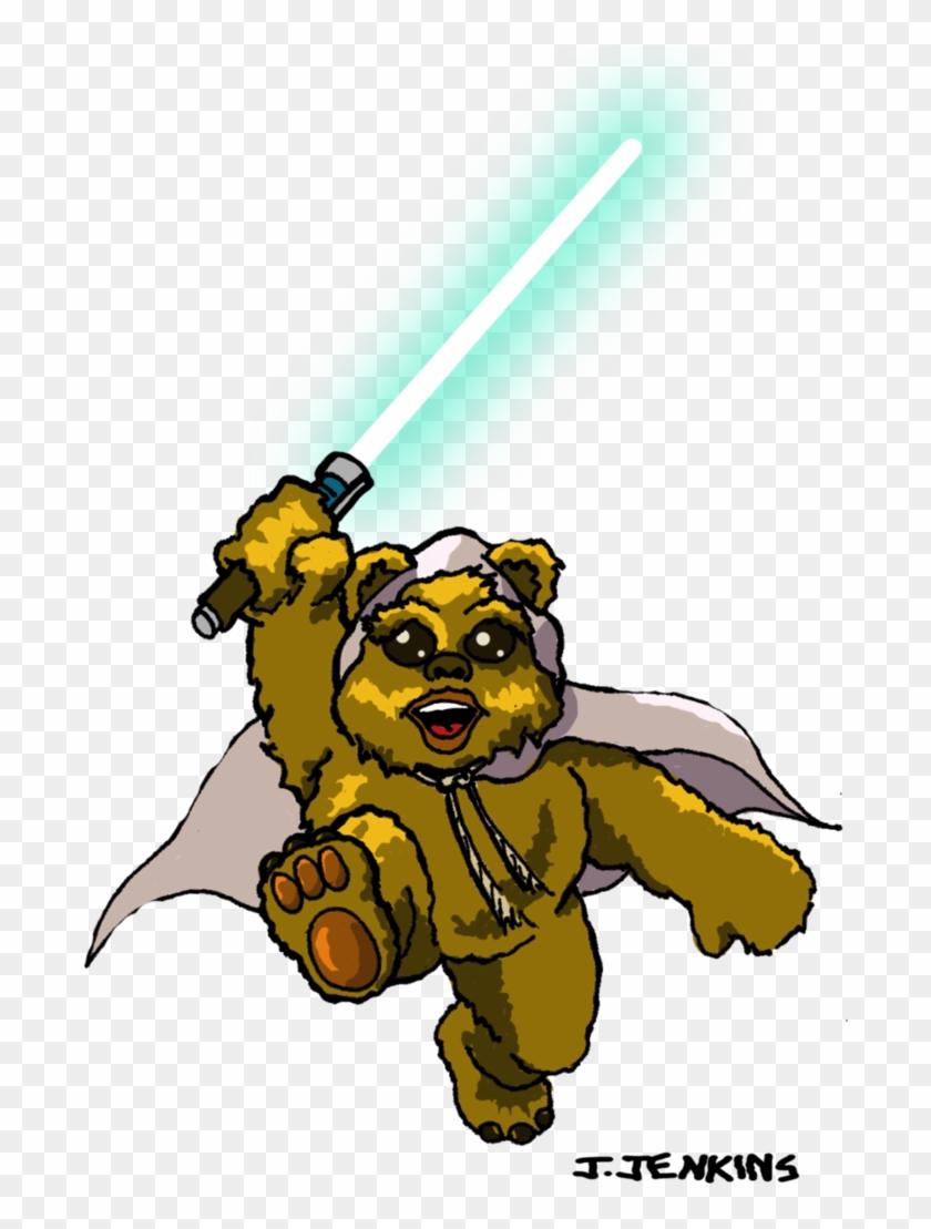 Ewok Png - Jedi Ewok Clipart