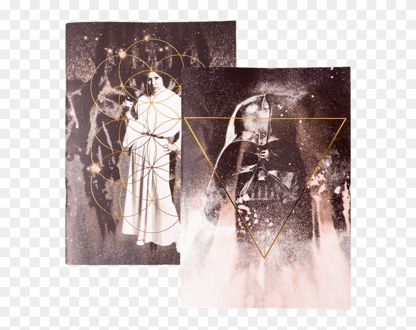 Darth Vader & Princess Leia Notebooks Set Of - Fundas De Star Wars Para Iphone 8 Plus Clipart