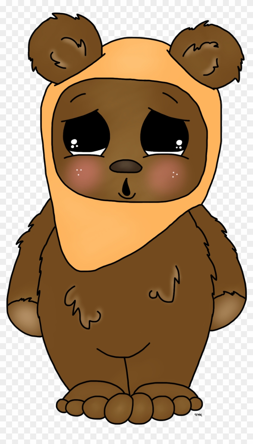 Star Wars Ewok Clipart - Cartoon - Png Download