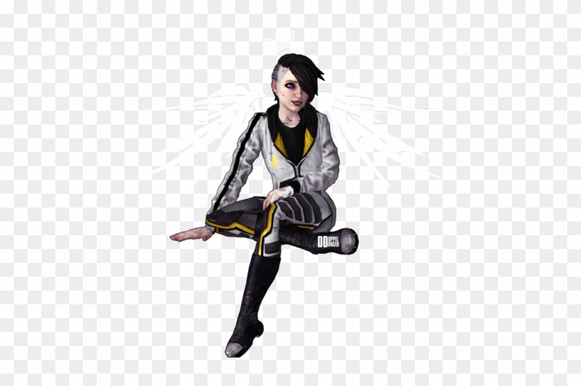 ***inspired*** Happy Casual Angel Click On The Pic - Casual Angel Borderlands Clipart #1576729