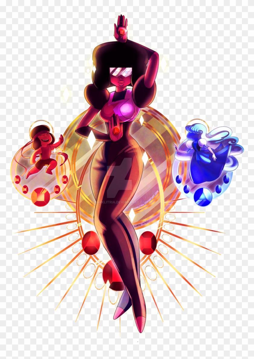 Steven Universe,фэндомы,su Персонажи,su Art,garnet - Steven Universe Ruby And Sapphire Fan Art Clipart