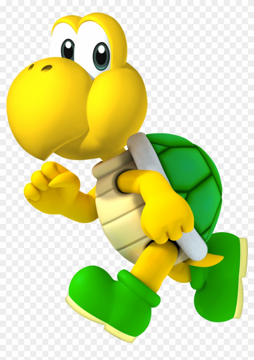 [ Img] - Koopa Troopa Mario Png Clipart