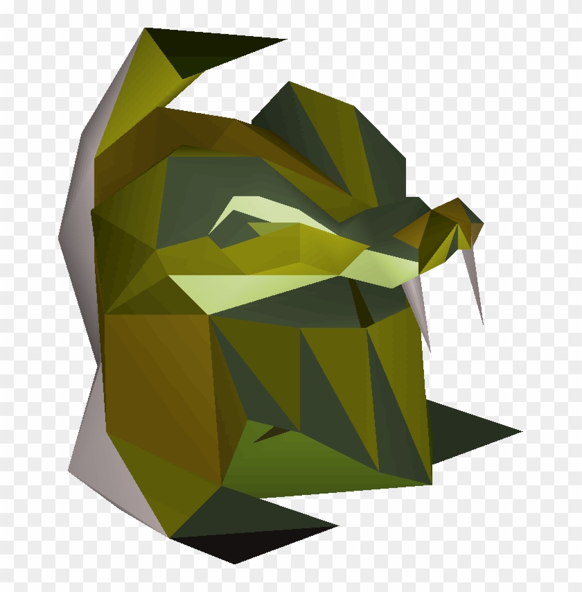 Serpentine Helm - Osrs Neitiznot Helm Clipart #1577167