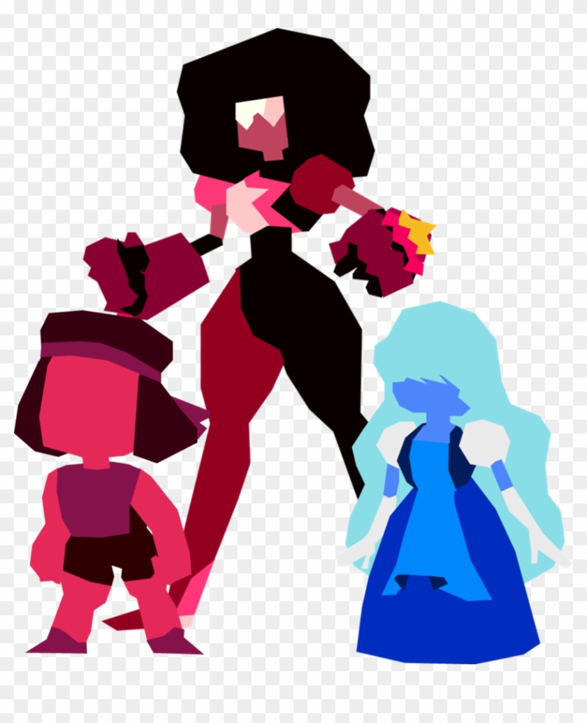 Steven Universe Ruby Sapphire Garnet By Samueljellis - Cartoon Network Steven Universe Garnet Clipart #1577216