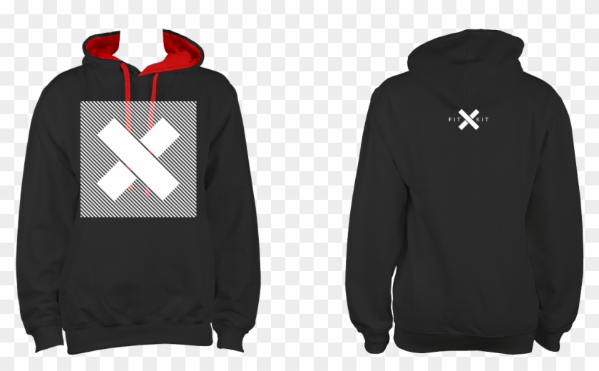 X Marks The Spot Hoodie - Sweatshirt Clipart #1577299
