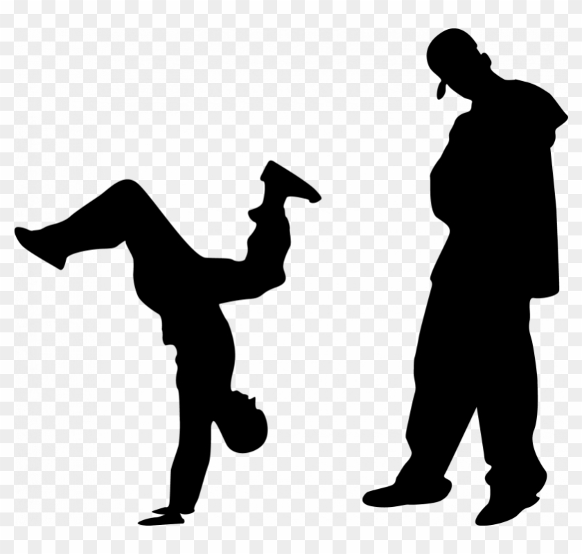 Free Breakdance Clipart Download On Pin Dancer - Hip Hop Silhouette Png Transparent Png #1577357
