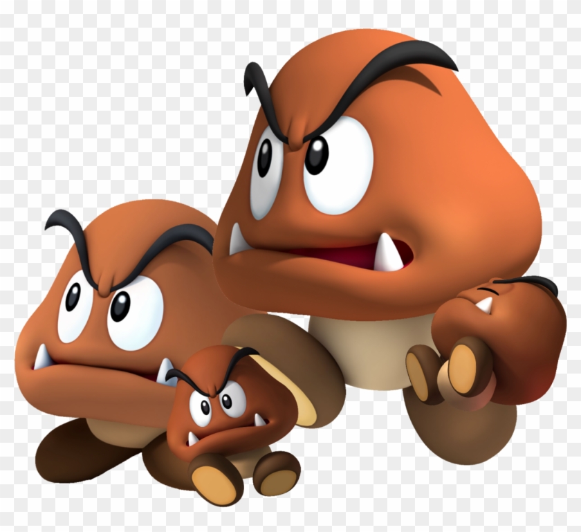 Image Mega Goomba Fantendo The Nintendo Png Ssbb Goomba - Super Mario Odyssey Goomba Tower Clipart #1577571