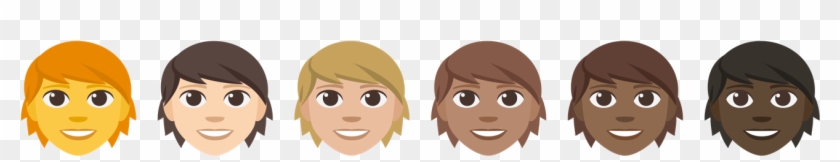 Your Skin Tone Emoji Choices For The Adult Emoji - Emoji Skin Tones Clipart