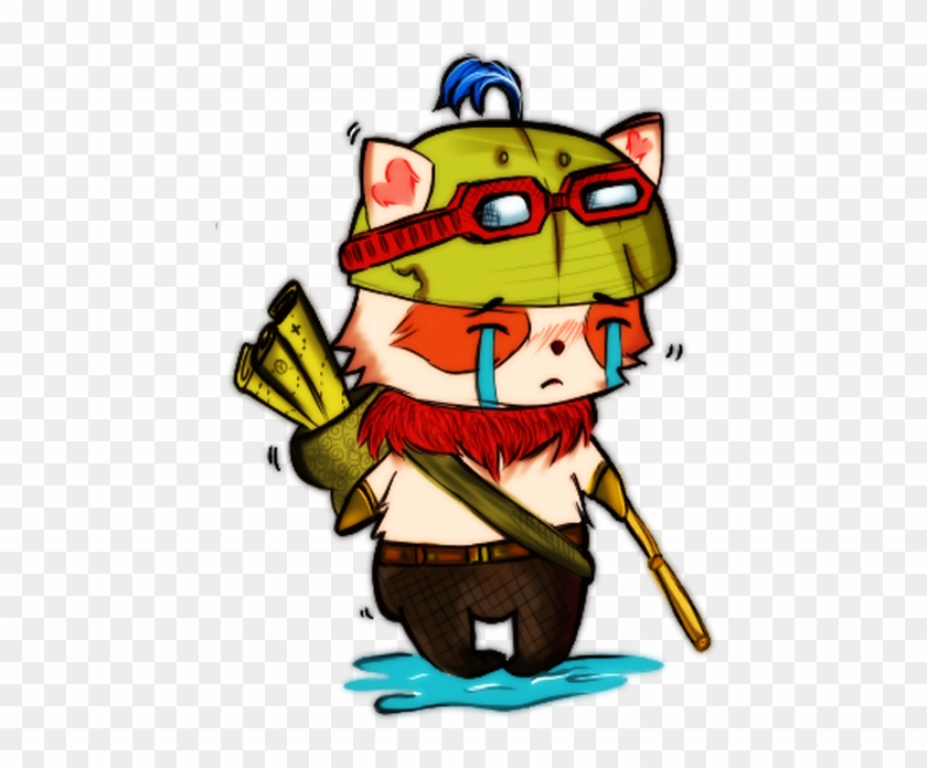 Reminds Me Of The Time I Almost Won A Wheelbarrow Full - Sad Teemo Clipart