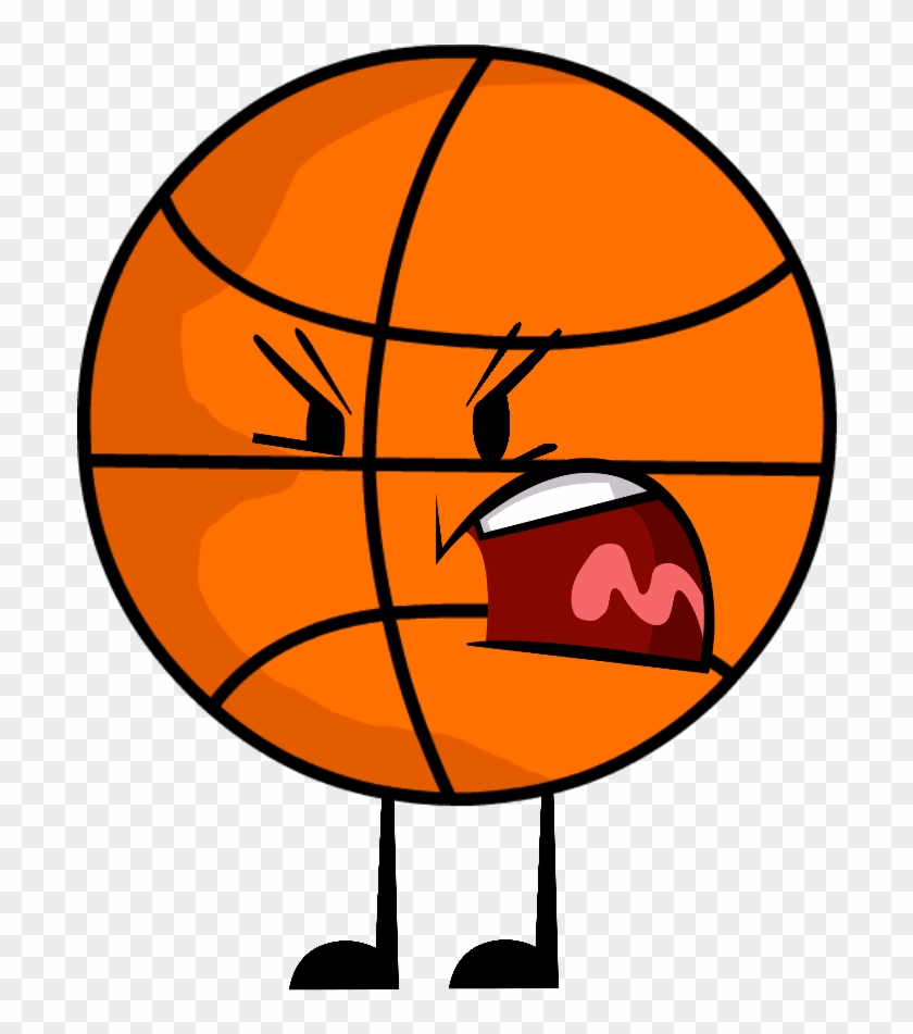 Basketball Heart Clipart - Bfdi Basketball - Png Download