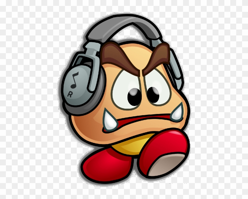 The Goomba Guy - Dj Goomba Clipart #1577888