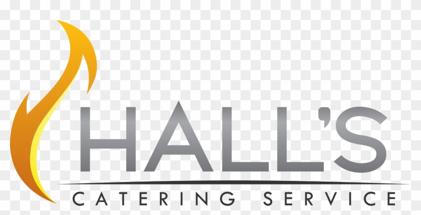 Halls Takes The Cake And Catering - Graphic Design Clipart