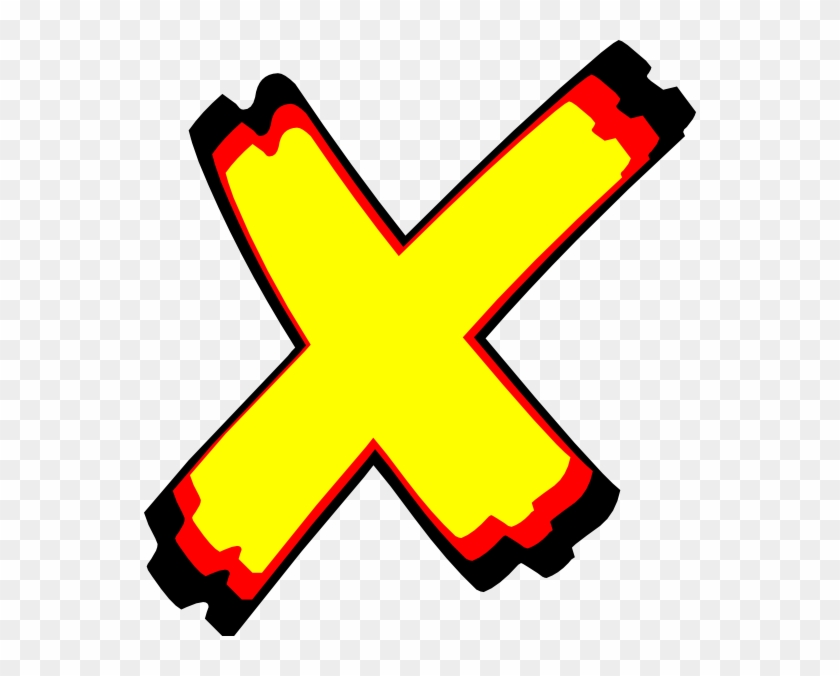 Clip Art Letter X - Png Download #1577959