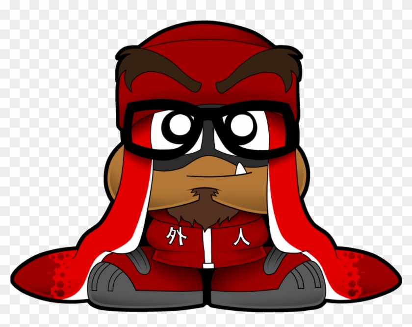 Gaijin Goombah Inkling - Cartoon Clipart #1578067
