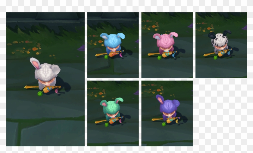 Teemo-cottontail - Arcade Miss Fortune Chroma Clipart