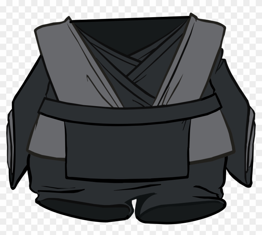 Black Jedi Robes - Club Penguin Robe Clipart