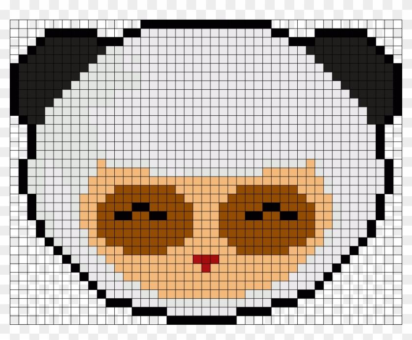 League Of Legends Panda Teemo Perler Bead Pattern / - Transparent Background Coin Gif Clipart #1578432