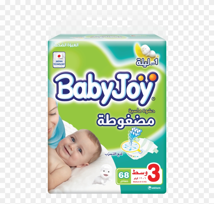 Babyjoy Tape Diaper - Baby Joy Diapers Sizes Clipart #1578481
