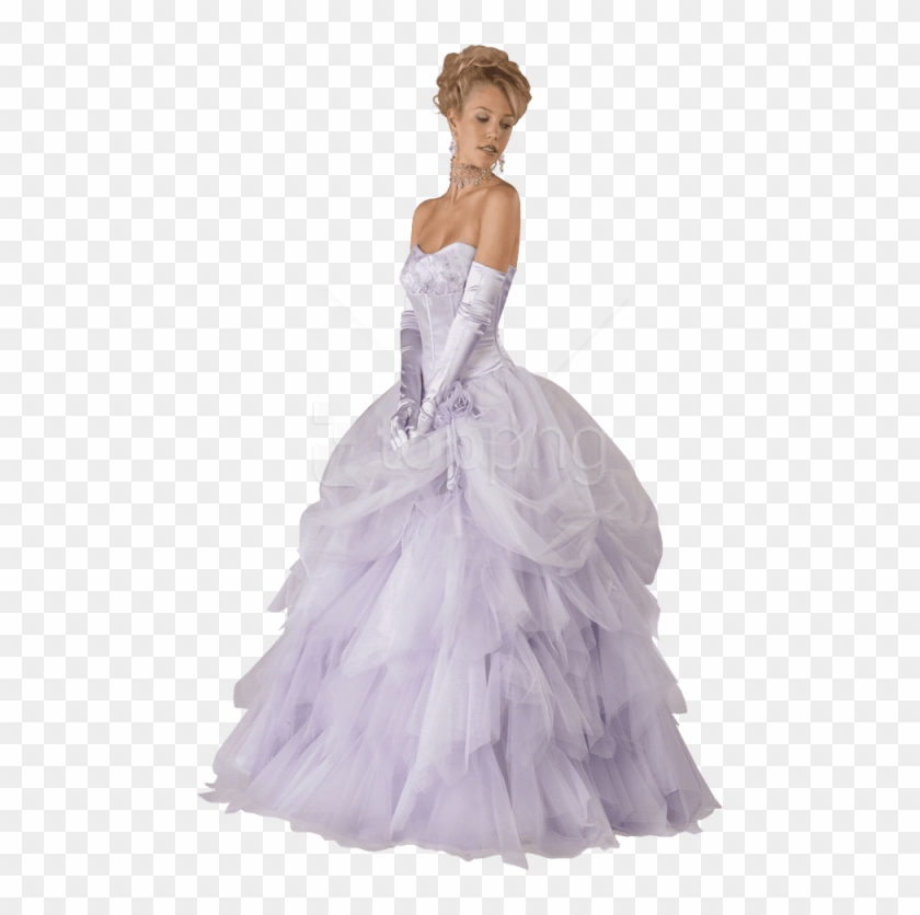 Free Png Bride Png Images Transparent - Girls Dress Png For Background Clipart
