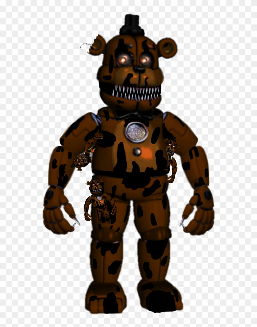 Funtime Nightmare Freddy Fnaf Fnaf4 Fnafsisterlocation Clipart #1578524