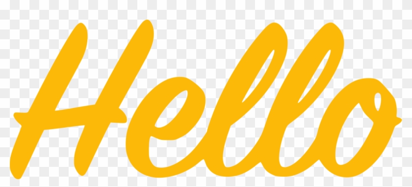 Hello - Hello Png Clipart