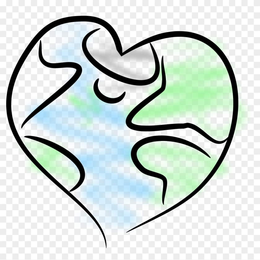 Heart Earth Clipart - Dia Internacional De La Democracia - Png Download #1578726