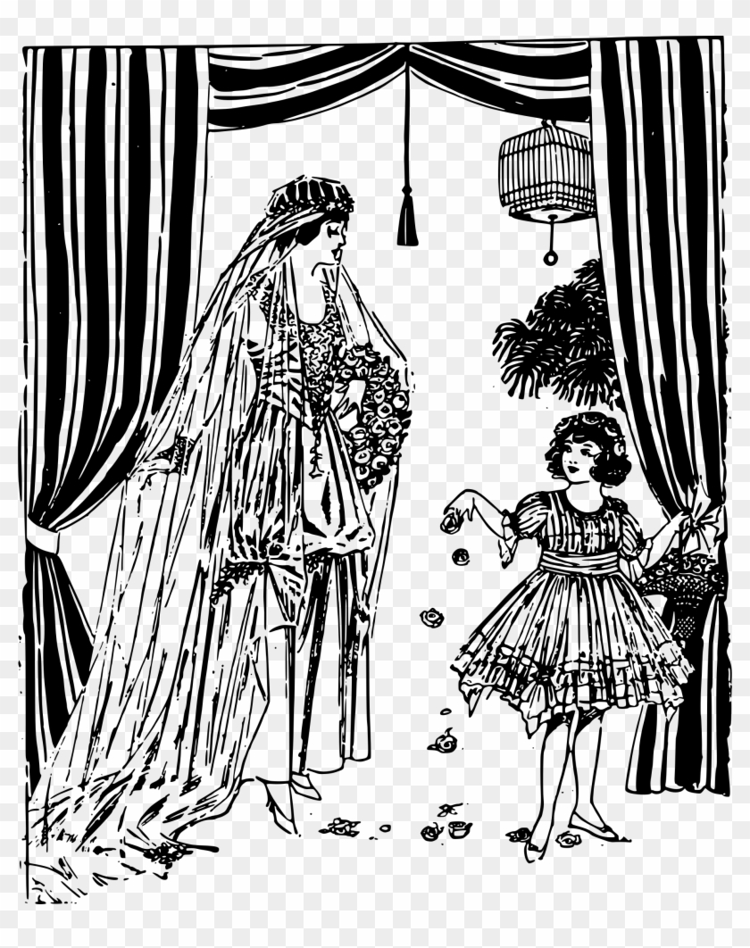 This Free Icons Png Design Of Bride And Bridesmaid Clipart #1579025