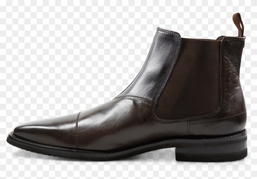 Ankle Boots Freddy 5 Remo Dark Brown Navy Elastic Brown - Chelsea Boot Clipart