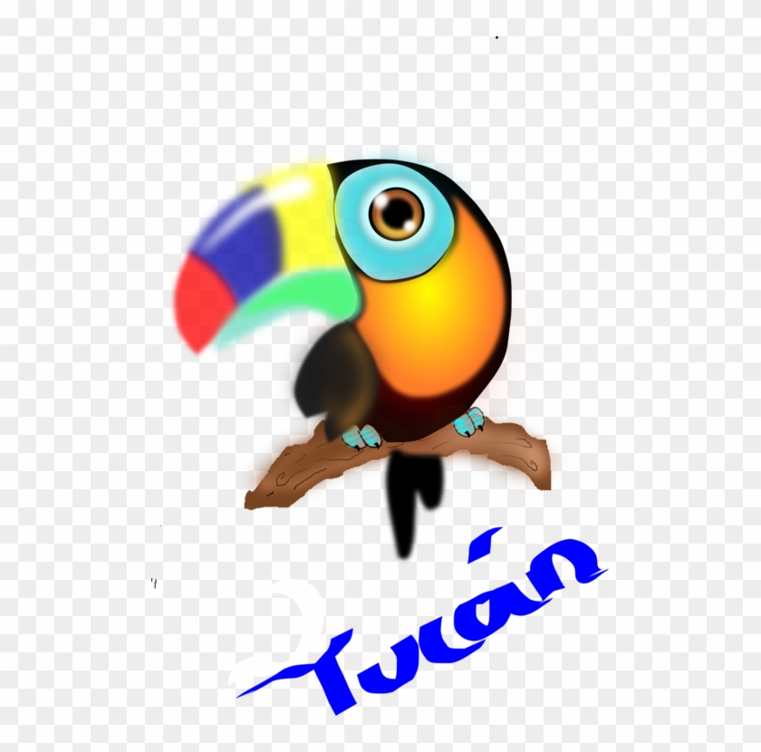 Toucan Parrot Colombia Computer Icons Beak - Clip Art Tucan - Png Download #1579115