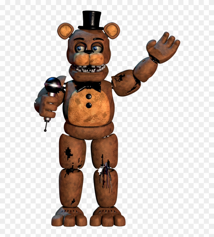 3ds Max Withered Freddy - Fnaf 2 Withered Golden Freddy Clipart #1579147