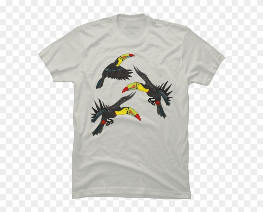 Toucan Jungle - Born In The 70s T Shirt Clipart