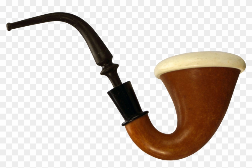 Clip Art Black And White Stock Calabash Smoking Sold - Sherlock Holmes Calabash Pipe - Png Download #1579243