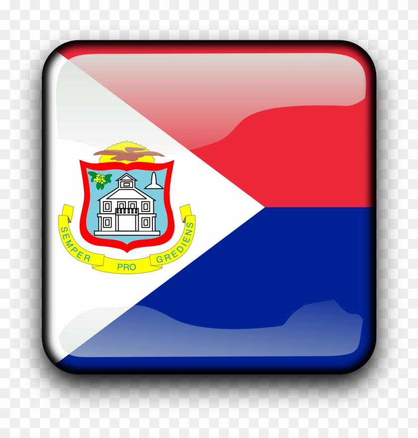 Cropped Kisspng Sint Maarten France Flag Of The Collectivity - St Maarten Flag Clipart #1579446