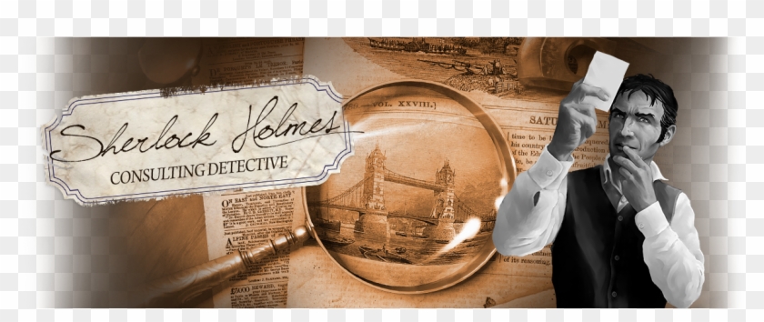 Sherlock Holmes, Consulting Detective - Clipper - Png Download