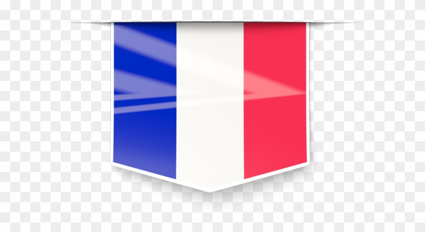 Illustration Of Flag Of France - France Square Flag Png Clipart #1579505