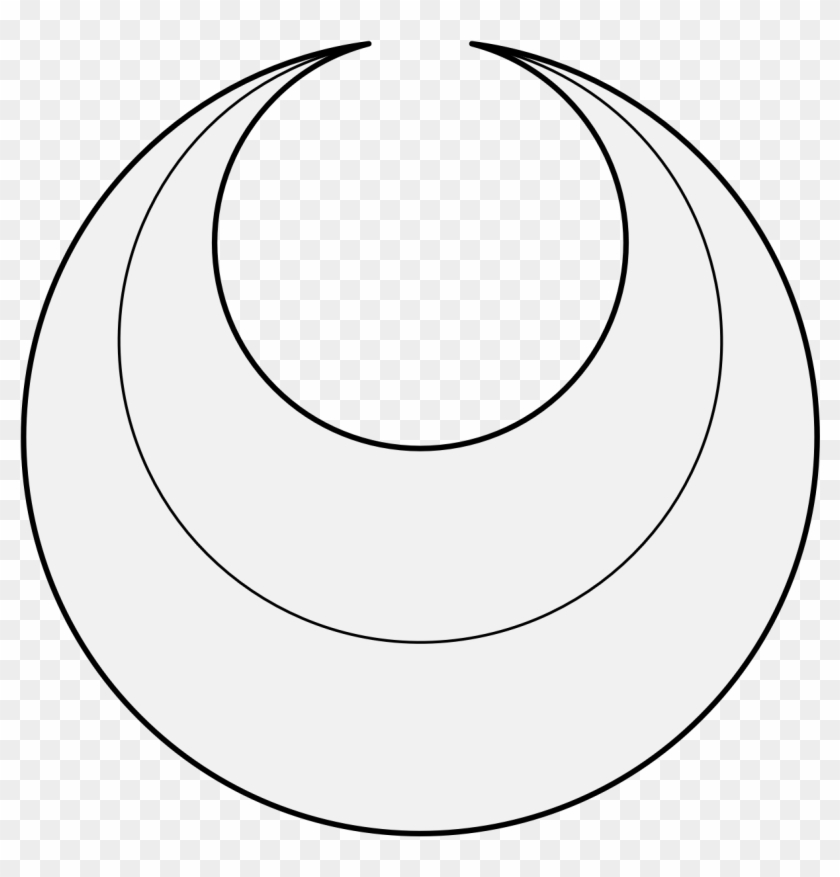 Crescent - Circle Clipart #1579588