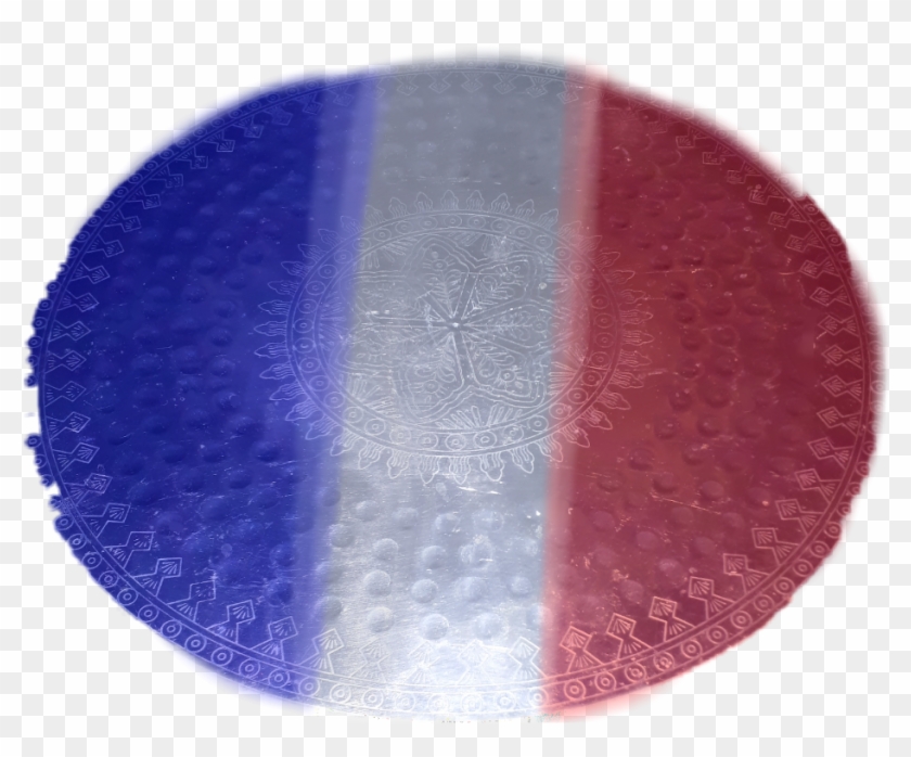 @viltsumari France Flag Plate - Circle Clipart