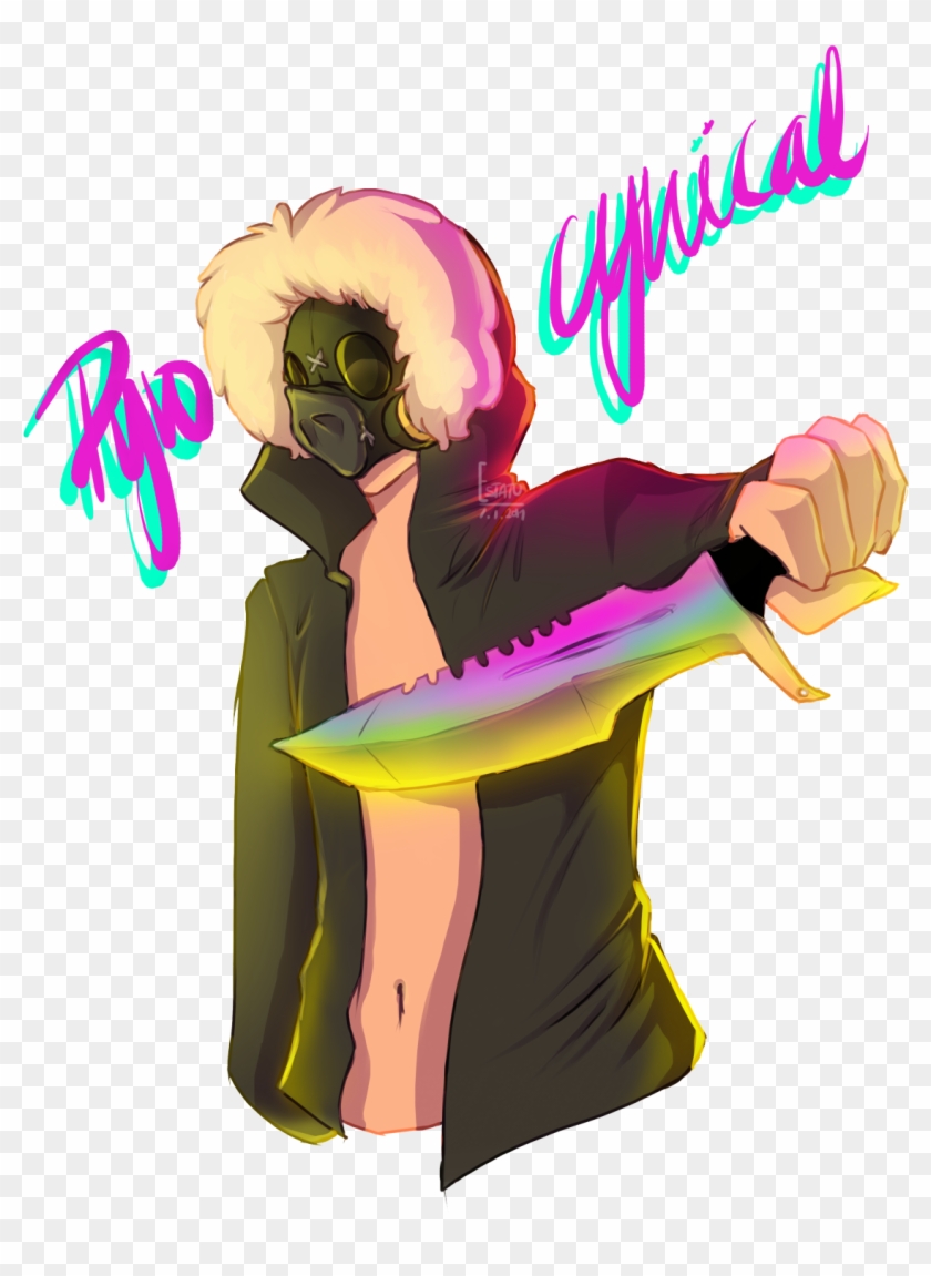 At This Point, This Blog Is A Blue Fanblog - Pyrocynical Human Art Clipart #1579982