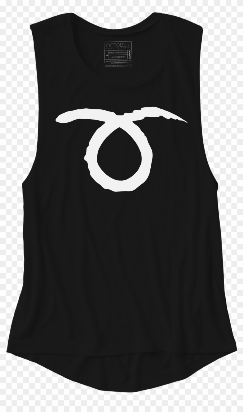 Womens Muscle Tee - Emblem Clipart