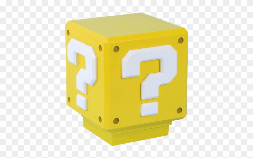 Mario Block Png - Mario Question Block Clipart #1580262