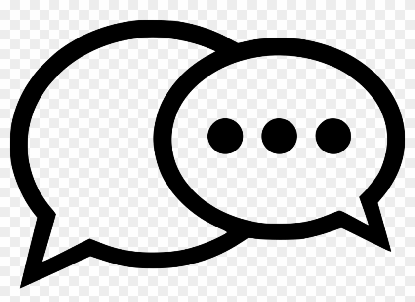 Bubbles Talk Chat Conversation More Wait Comments - Icon Cover Highlight Instagram Png Clipart #1580288