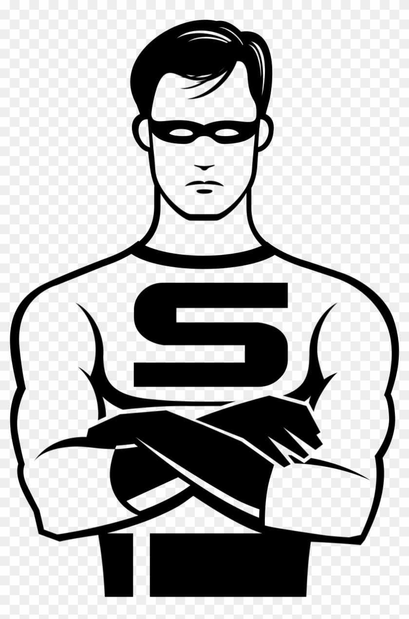 Some Superheroes Can Scale Walls - Boy Clipart