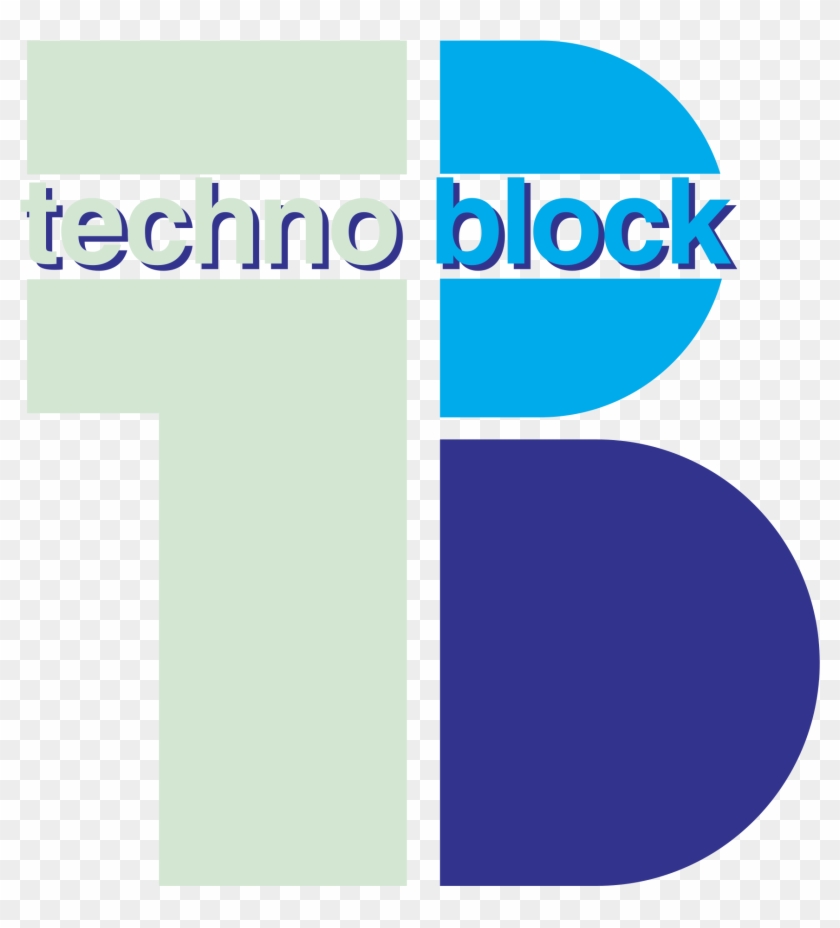 Techno Block Logo Png Transparent - Technoblock Clipart